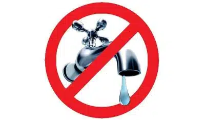 Avviso Casetta dell'acqua fuori servizio